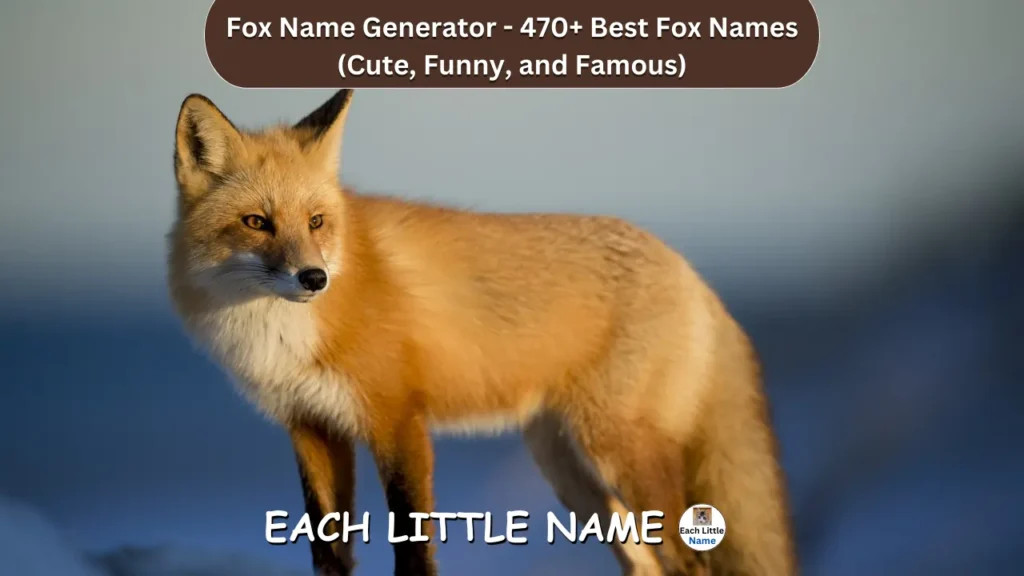 Mythical fox names